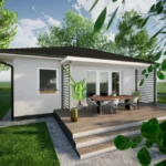 Gaia Szíve családi ház - Nappali & 3 szoba