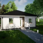 Gaia Szíve családi ház - Nappali & 3 szoba