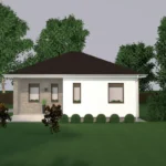 Gaia Szíve családi ház - Nappali & 2 szoba