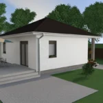 Gaia Szíve családi ház - Nappali & 2 szoba