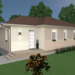 Gaia Szíve családi ház - Nappali & 3 szoba