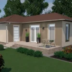 Gaia Szíve családi ház - Nappali & 2 szoba