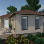 Gaia Szíve családi ház - Nappali & 2 szoba