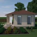 Gaia Szíve családi ház - Nappali & 2 szoba