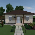 Gaia Szíve családi ház - Nappali & 3 szoba