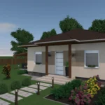 Gaia Szíve családi ház - Nappali & 3 szoba