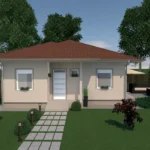 Gaia Szíve családi ház - Nappali & 4 szoba