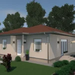 Gaia Szíve családi ház - Nappali & 4 szoba