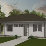 Gaia Szíve családi ház - Nappali & 2 szoba