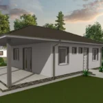 Gaia Szíve családi ház - Nappali & 2 szoba