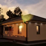 Gaia Szíve családi ház - Nappali & 4 szoba