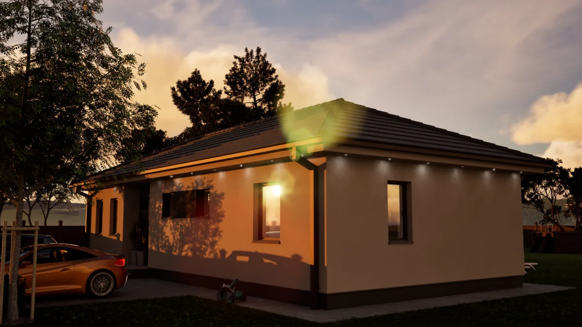 Új építésű.modern családi ház - Nappali + 4 szoba - GSZ011 - Image 2