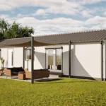 Zafír modulház - Nappali + 1 szoba