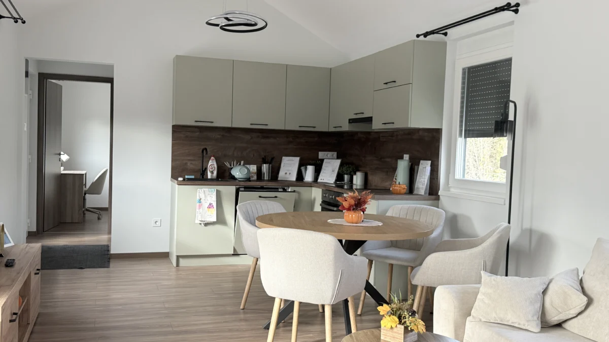 Új generációs moduláris ház - Nappali + 2 szoba - GSZ017