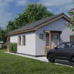 Gaia Szíve családi ház - Nappali + 2 szoba