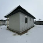 Kecskeméti ikerház részeként épülő 63 nm-es könnyűszerkezetes lakóház