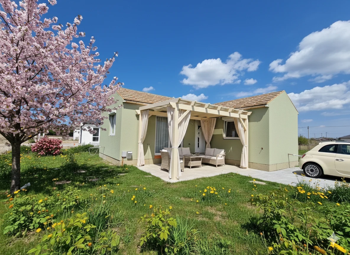 Gaia Szíve "L" alakú családi ház - Image 8