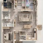 Gaia Szíve családi ház - Nappali & 4 szoba